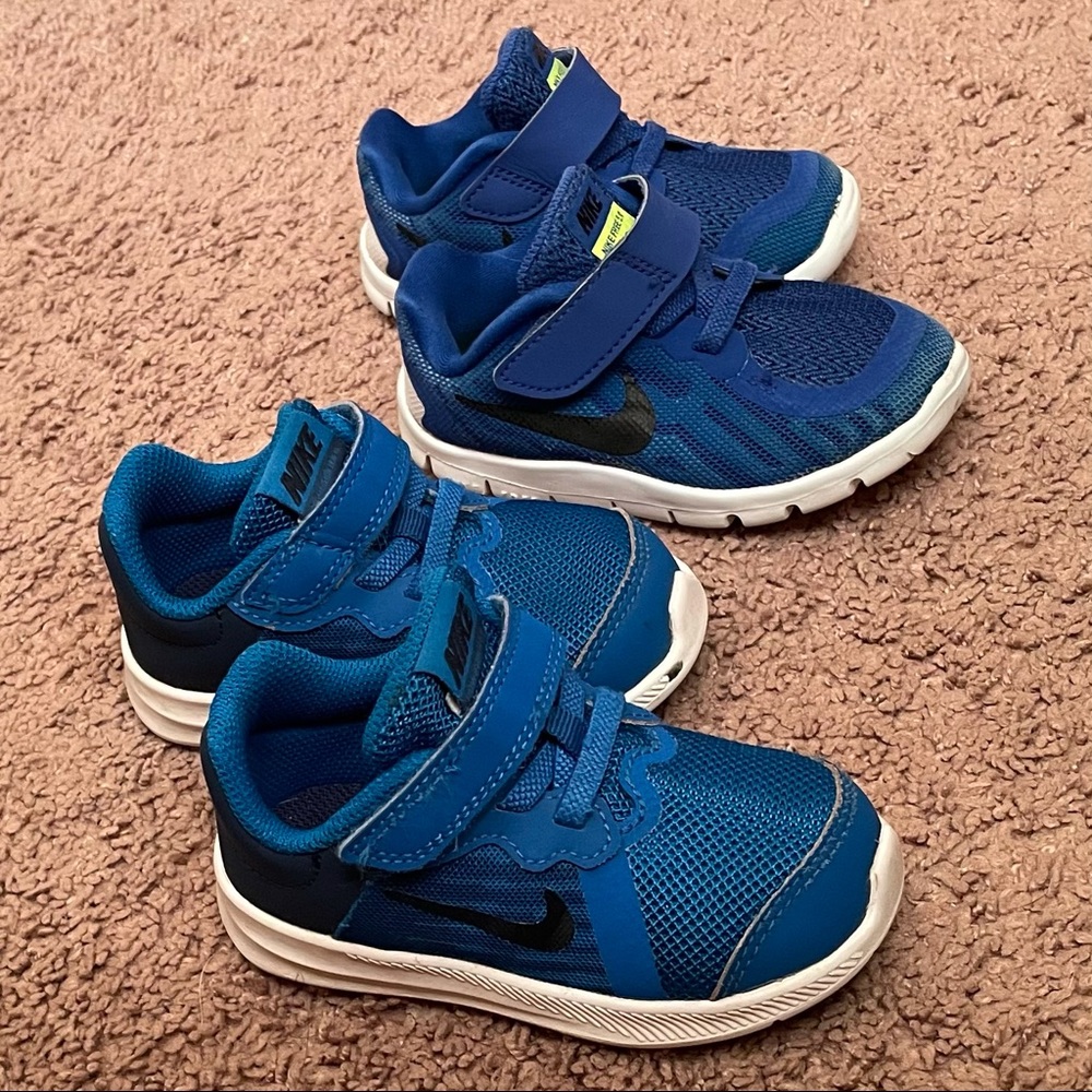2 Pairs Nike Toddler Boys 6C Shoes
